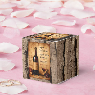 Ballotins Coffret de cadeaux de vin vintage vieilli à la per