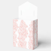 Ballotins Coffret de la tente de mariage blanc de corail tou (Ouvert)