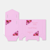 Ballotins Coin Décor Classique Dahlias Anniversaire (Déplié)