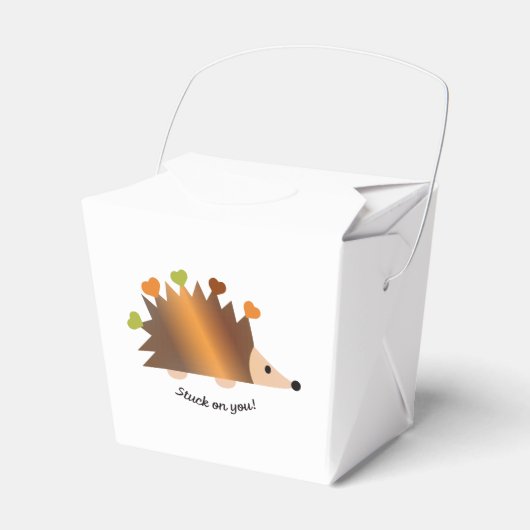 Ballotins Coincé sur vous Hérisson et Coeurs (Verso)