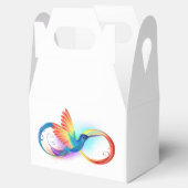 Ballotins Colibri arc-en-ciel avec symbole Infinity (Ouvert)