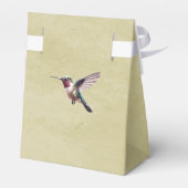 Ballotins Colibri et Mariage d'Hibiscus | Jaune (Arrière)