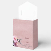 Ballotins Colibri et Mariage d'Hibiscus | Rose (Ouvert)