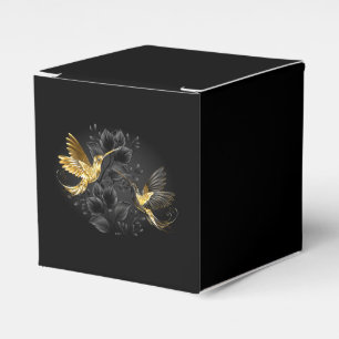 Ballotins Colibri noir et or