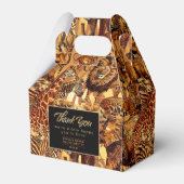 Ballotins Collage animal sauvage Bachelorette Merci ID1149 (Verso)