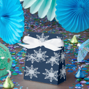 Ballotins Collection Ambiance Hivernale Cosy Bleu Givré