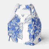 Ballotins Collection Blue Hydrangeas Ballotin personnalisé (Arrière)