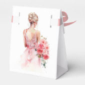 Ballotins Collection de Mariage d'aquarelle Rose Floral (Arrière)