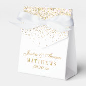 Ballotins Collection Vintage de Mariage Glam Gold Confetti (Verso)