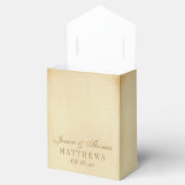 Ballotins Collection Vintage de Mariage Glam Gold Confetti (Ouvert)