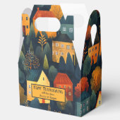 Ballotins Coloré Automne Thanksgiving boîte cadeau (Ouvert)