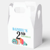 Ballotins Coloré Caterpillar Second Birthday Ballotin (Ouvert)