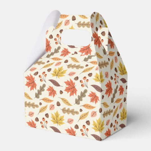 Ballotins Coloré Feuille d'automne Motif (Verso)