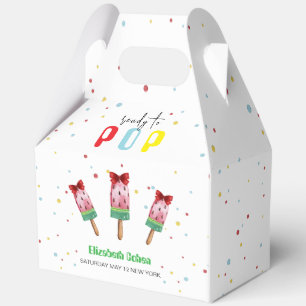 Ballotins Coloré Moderne Prêt À Pop Baby shower Crème Glace