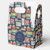 Ballotins Coloré Retro Noël Cadeau de Noël (Ouvert)