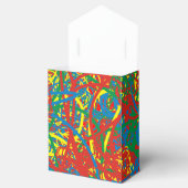 Ballotins Coloré Rouge Bleu Vert Jaune Scribbles Crayon (Ouvert)