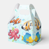 Ballotins Coloré sous l'Anniversaire de enfant marin (Arrière)