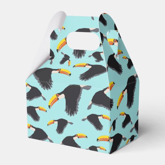 Ballotins Coloré Toucan Tropical Bird Motif (Arrière)