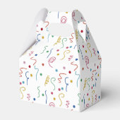 Ballotins Colored Party Confetti Pattern (Arrière)