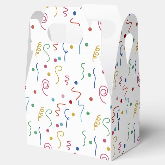 Ballotins Colored Party Confetti Pattern (Ouvert)