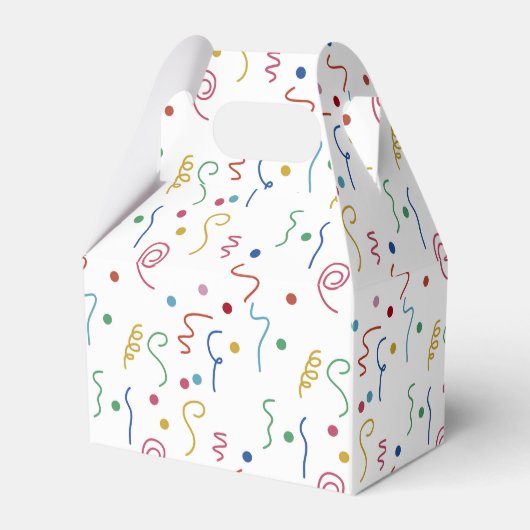 Ballotins Colored Party Confetti Pattern (Verso)