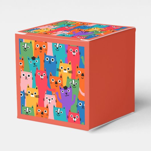 Ballotins Colorful cats (Verso)