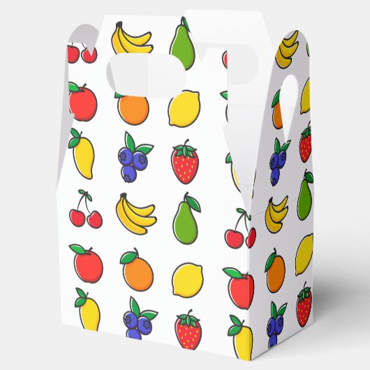 Ballotins Colorful Mixed Fruit Pattern (Ouvert)