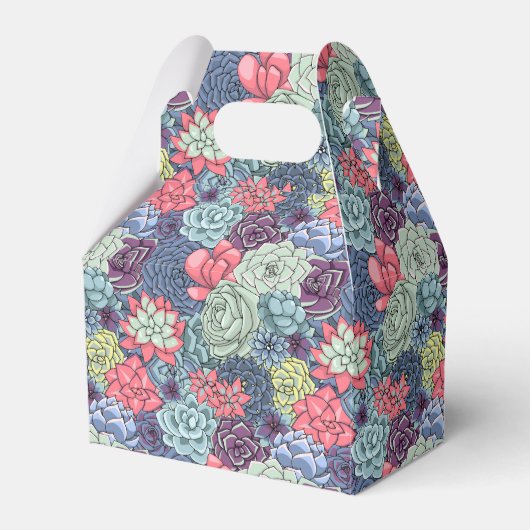 Ballotins Colorful Motif Succulent (Verso)