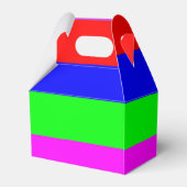 Ballotins Colorful Party Favoriser Gable Box (Arrière)