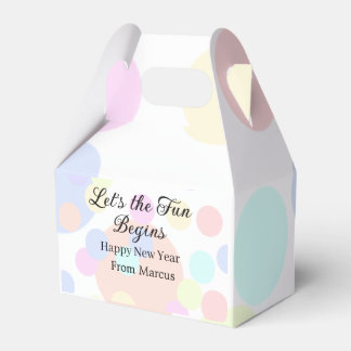 Ballotins Colorful polka dots let's the fun begins new year