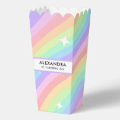 Ballotins Colorful Rainbow 6th Birthday Popcorn (Verso)