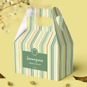 Ballotins Colorful Stripe Lines Soap Box Business Packaging