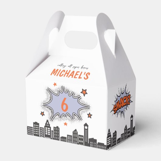 Ballotins Comics Book Superhero N'importe quel âge Gable Bal (Verso)