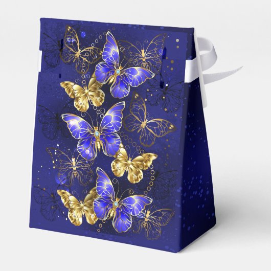 Ballotins Composition avec papillons Sapphire (Arrière)