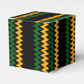 Ballotins Conception Chevron Noir et Or Vert (Verso)