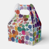 Ballotins Conception colorée d'abrégé sur éclaboussures (Arrière)