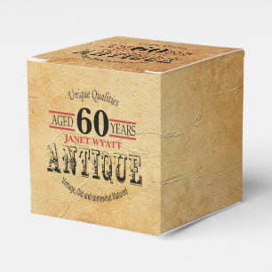 Ballotins Conception d'anniversaire 60 ans Antique