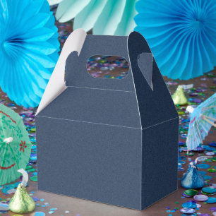 Ballotins Conception de boîte à pignon cadeau texture bleu E