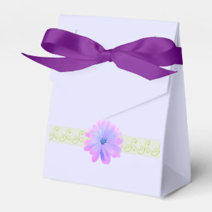 Ballotins Conception de défilement avec Fleur violette