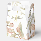 Ballotins Conception de fleurs pour bébé rose pastel avec mo (Ouvert)