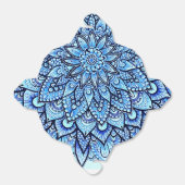 Ballotins Conception de mandala dessinée à la main au crayon (Déplié)