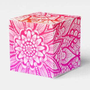 Ballotins Conception de mandala multicolore Art original