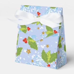 Ballotins Conception de motif de surface Holly berry et feui
