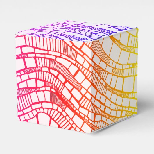 Ballotins Conception de rectangles multicolores abstraits (Verso)