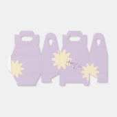Ballotins Conception de sac cadeau étoile fleur jaune (Déplié)