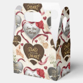 Ballotins Conception de tribut de papa romantique rouge sinc (Ouvert)
