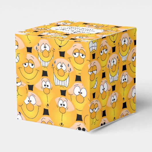 Ballotins Conception d'Emoji Visage Jaune 😉 (Verso)