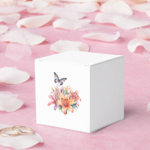 Ballotins Conception florale et papillon élégante et mignonn