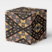 Ballotins Conception moderne de Bogolan Mud Cloth Afro Pop (Verso)