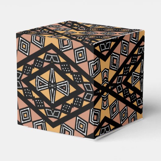 Ballotins Conception moderne de Bogolan Mud Cloth Afro Pop (Arrière)